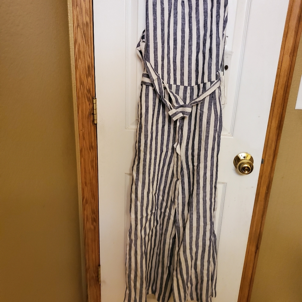 Wide leg Jumpsuits 100% Linen